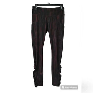 Lululemon Speed Tight IV Bordeau Luxtreme Leggings Womens Size 6 Black Burgundy